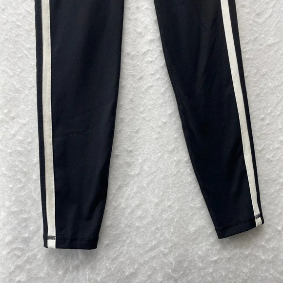 Old Navy Active Leggings Women's Sz XS Black White Go Dry Wide Waistband Pull On - Picture 7 of 11